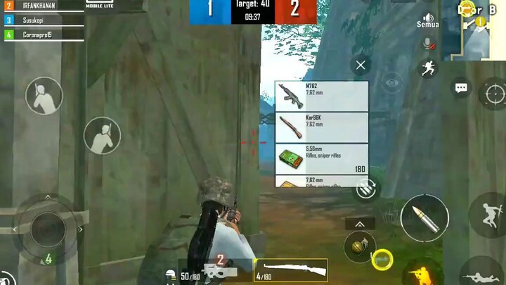 HEADSHOT MENGGUNAKAN KAR98K,DENGAN SCOPE X4 _ PUBG MOBILE LITE