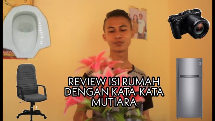 Review Isi Barang di Rumah Dengan Kata-Kata Mutiara