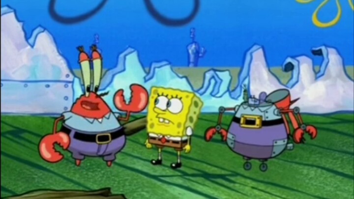 SpongeBob SquarePants, tapi semua orang duduk di sana dan melupakannya (Jangan bermain-main dengan b