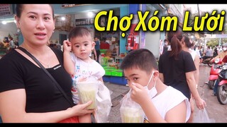 Chợ hải sản - chợ Xóm Lưới - Du lịch Vũng Tàu gia đình giá rẻ Phần 2: Nam Việt