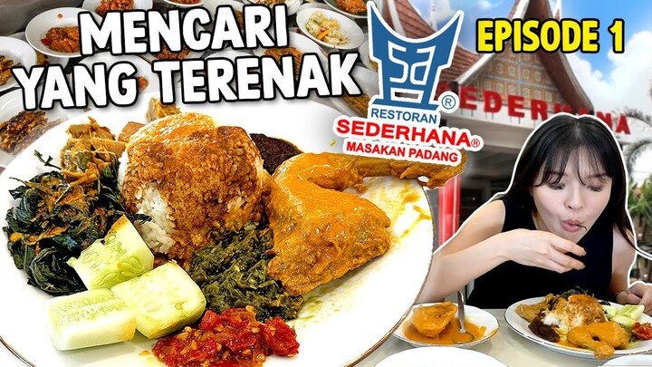 KITA MENCARI NASI PADANG TERENAK | EPS 1 : NASI PADANG SEDERHANA