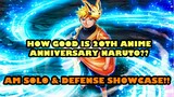 20th Anime Anniversary Naruto Is A MUST Summon?? AM Solo & Defense SHOWCASE (Nxb Ninja Voltage)