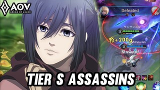 AOV : AOI GAMEPLAY | S TIER ASSASSIN - ARENA OF VALOR LIÊNQUÂNMOBILE ROV COT