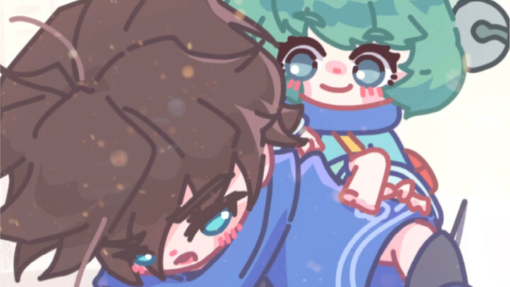 Lan, I want to run towards you.