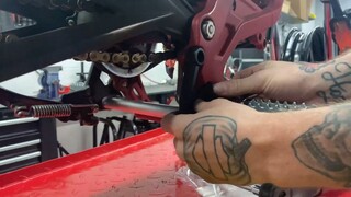 Installing Foot Peg Support Brace For A Sur Ron Or Segway X160_X260