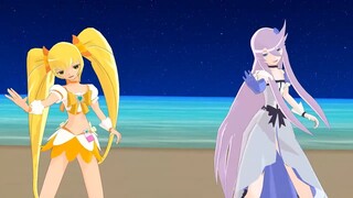 【MMDプリキュア】キュアサンシャイン＆キュアムーンライトでmagnet