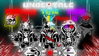 【ประวัติศาสตร์สีดำ】เวอร์ชันเต็ม! แต่ไม่เจ๋ง! อดีตเฟส 3 ของ Undertale