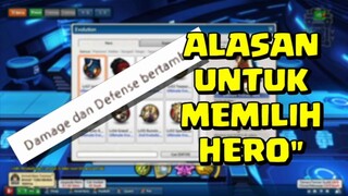 lost saga Alasan kenapa gw pilih hero" ini