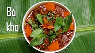 BÒ KHO - Cách nấu bò kho đơn giản ngon như ngoài tiệm |  Anh mập