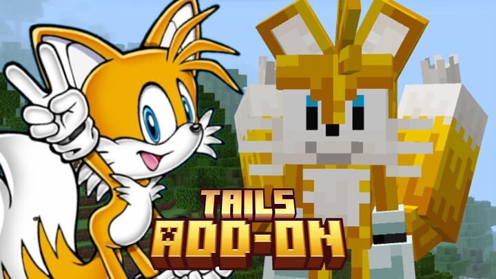 Tails The Fox Add-On in Minecraft