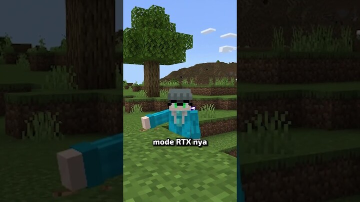 Mencoba Minecraft Bedrock RTX Pertama Kali