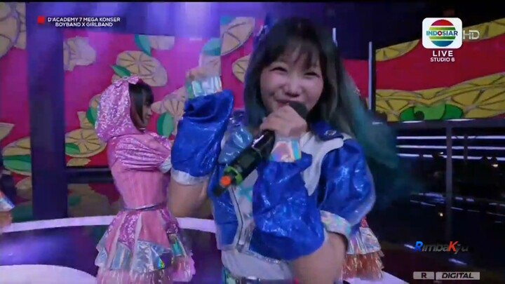 LEMON - Happy-Go-Lucky! (Live Performance) @ DA7 Mega Konser : Boyband X Girlband Indosiar HD