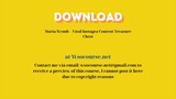 [GET] Maria Wendt – Viral Instagra Content Treasure Chest