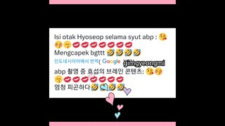 Huh.👀🤣🤣😆😏 #Ahnhyoseop #Kimsejeong #Hyojeong 💏 💫 🔐 💕 #So lovely couple 💞