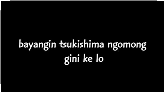 bayangin aja dulu
