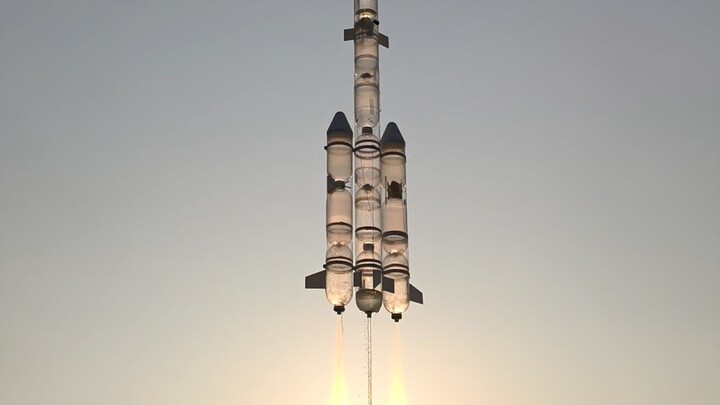 Just like the real thing — a science teacher hand-built and successfully launched a 4-meter-tall str