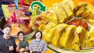 BUAT OMELET DARI KRIPIK INDONESIA! CARA MASAK UNIK!!