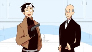 【中英字幕/手书/蝙蝠侠】蝙蝠家族的厨房枪梗（原名称：|| Kitchen Gun || BatFam_(Animatic)）#3
