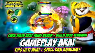 TUTORIAL AKAI ❗ CARA MAIN AKAI JUNGLE ❗ BUILD AKAI + COMBO AKAI ❗ GAMEPLAY AKAI KUNG FU PANDA SKIN