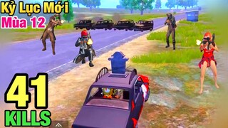 [PUBG Mobile] 41 KILLS KỶ LỤC MỚI MÙA 12 | SỨC MẠNH GROZA DIỆT CẢ BẢN ĐỔ | T98