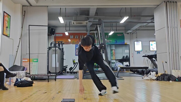 Three two-step drills (touchdown, wide lateral shuffle, stationary)