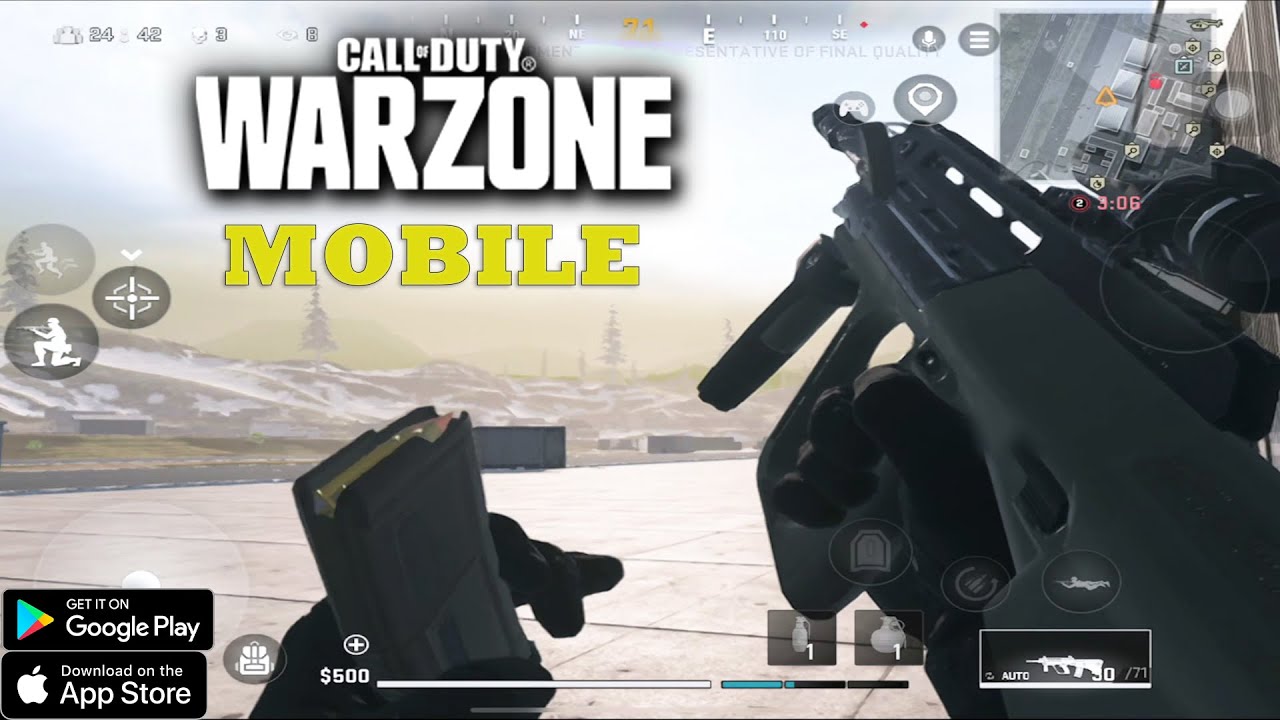 WARZONE MOBILE - GAMEPLAY IPHONE 14 PRO MAX 