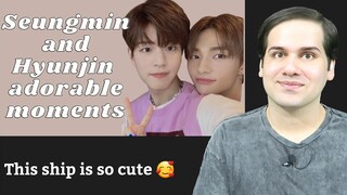 SeungJin Moments (Seungmin and Hyunjin | Stray Kids) Reaction