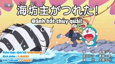 Doraemon Tập 714 :Đánh Bắt Thủy Quái & Ở Nhà Hang Ốc Sên Thoải Mái Lắm