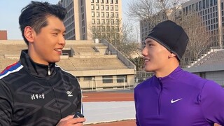 Randomly pick a student from Tsinghua University to experience his athletic strengths!
