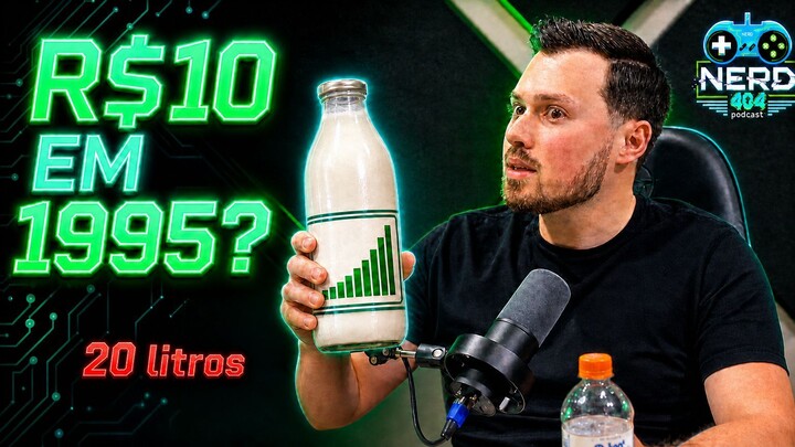 Por Que R$ 10 em 1995 Compravam 20 Litros de Leite?