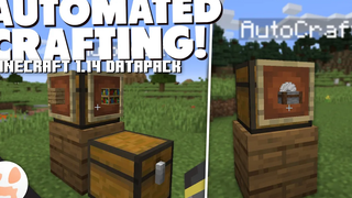งานฝีมืออัตโนมัติอย่างเต็มที่! - Minecraft 114 Datapack