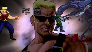 AN Mugen #301: Doomguy & Duke Nukem VS Alien Queen & Cyberdemon