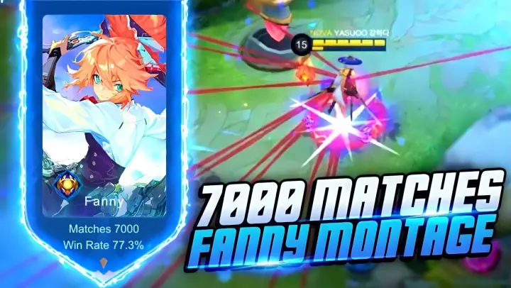 7000 MATCHES SPECIAL FANNY MONTAGE | ROAD TO 200K SUBSCRIBERS | MLBB
