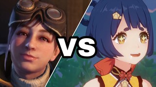 Trước Monster Hunter VS Genshin Impact hiện tại