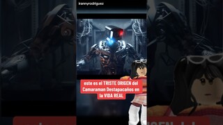 TRISTE ORIGEN DEL DESTAPACAÑOS EN LA VIDA REAL #roblox #skibiditoilet
