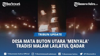 Desa Mata Buton Utara 'Menyala', Warga Bakar Getah Kayu untuk Penerang, Tradisi Malam Lailatul Qadar
