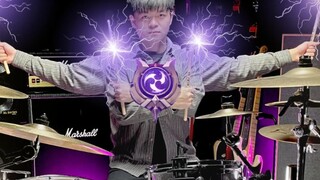 [Drum Set] Explosion Cover เก็นชินอิมอิมแพกต์ Skirmisher Boss Battle Song Drum Performance Issue 37