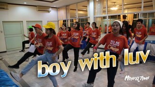 ซ้อม boy with luv  Cover Dance และ ร้องเพลงเกาหลี  โชว์หน้าพระพักตร์ : TO BE NUMBER ONE CAMP 23