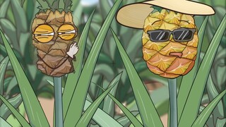 Pineapples also need sun protection