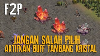 JANGAN SALAH AKTIFKAN BUFF TAMBANG KRISTAL STATE OF SURVIVAL