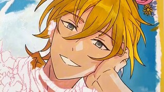 I'll beat you when I see you! I actually drew a little idol on my bedside