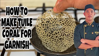 HOW TO MAKE TUILE CORAL