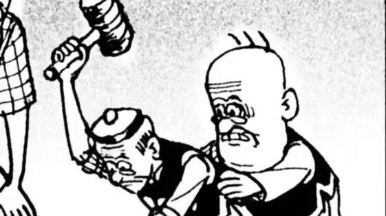Wang Ze's "Old Master Q" comic book "Ghost Hunting" full version