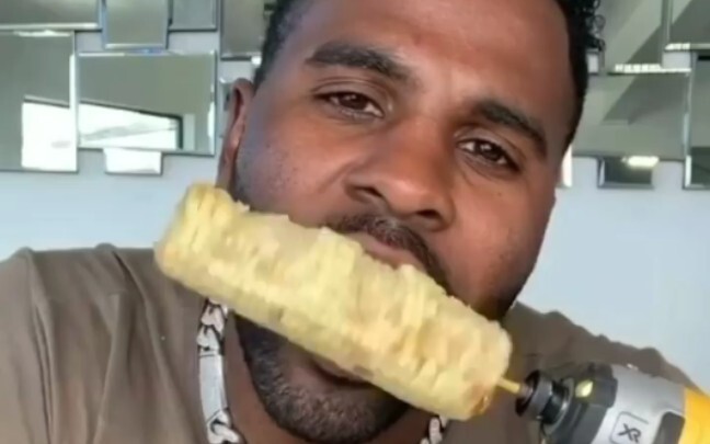 Electric Drill Corn on the Cob