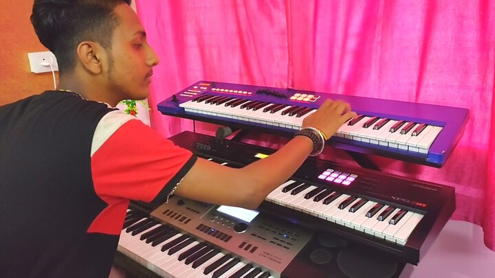 ❤️🎶🎹 Waada Raha Sanam 🎹❤️🎶| Keyboard Cover by Sushanta | Khiladi (1992) |🎹🎶