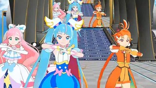 【MMDプリキュア】ひろがるスカイプリキュアでSING＆SMILE