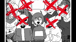 【Undertale handwritten animation】拝凯 (Author: ノコチップ)