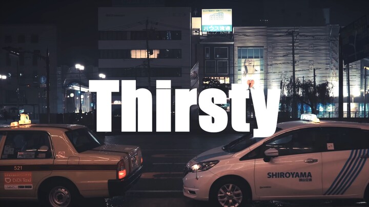 【AESPA】Thirsty 丨4K丨Đêm mưa đi ngang qua quán bar mở nhạc to丨Dạo bước trên đường phố Osaka