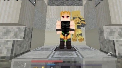[Minecraft]JOJO Chicken Escape-high Dior POV! Tôi cao quá!!