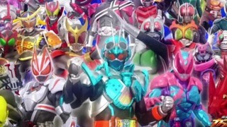 Membawa Anda melewati semua "Penunggang Utama" Kamen Rider sekaligus!